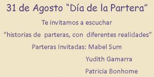 afiche dia de la partera 31 de agosto