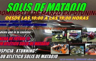 21.02.2018 Expo Tunning en Solís de Mataojo