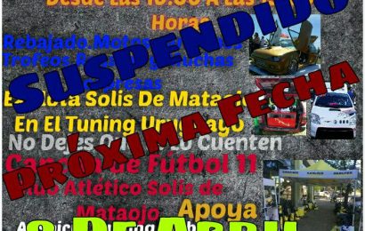 18.03.2018 Suspendida la expo tunning 18.03.2018 Suspendida la expo tunning