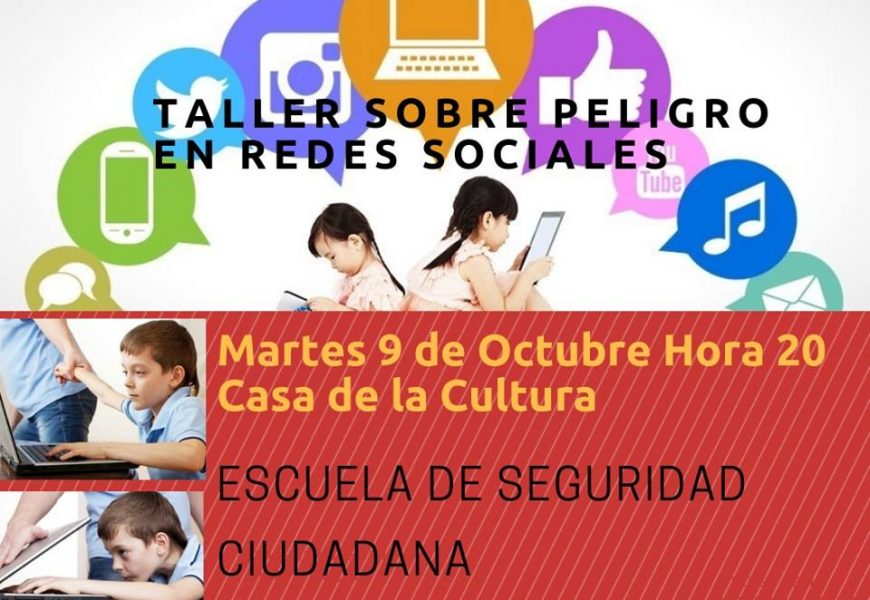 09.10.2018 Taller sobre peligro en redes sociales.