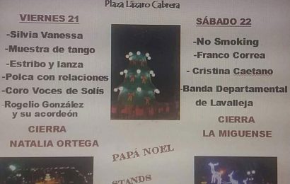 22.11.2018 Festejos de Navidad en Solis de Mataojo 22.11.2018 Festejos de Navidad en Solis de Mataojo