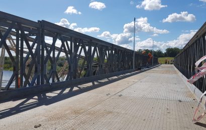 27.02.2019 Se habilitó circulación sobre puente provisorio en Sarandí del Yí. 27.02.2019 Se habilitó circulación sobre puente provisorio en Sarandí del Yí.