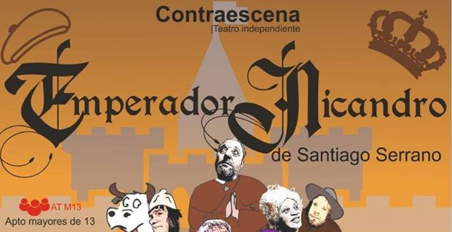 30.04.2019 En mayo se presentará la obra teatral «Emperador Nicandro»