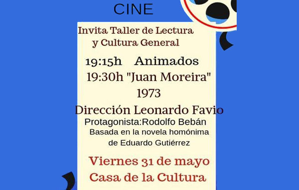 31.05.2019 Hoy se realizará nueva jornada del Taller de Lectura y Cultura General 31.05.2019 Hoy se realizará nueva jornada del Taller de Lectura y Cultura General