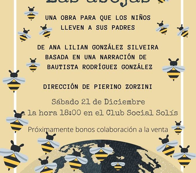 29.11.2019 Grupo de Teatro «La Villa» presentará «Las Abejas» 29.11.2019 Grupo de Teatro «La Villa» presentará «Las Abejas»