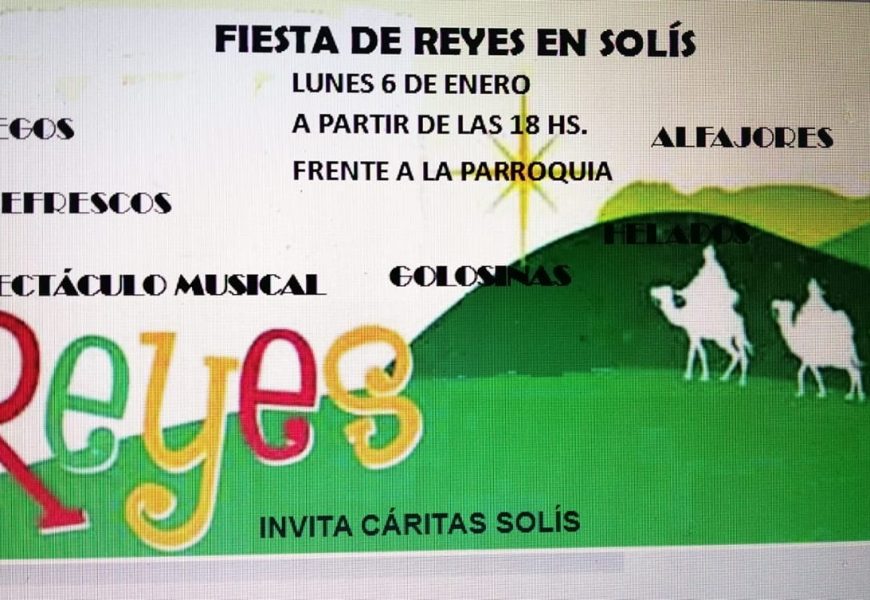 06.01.2020 Hoy se celebrará la Fiesta de Reyes frente a la Parroquia