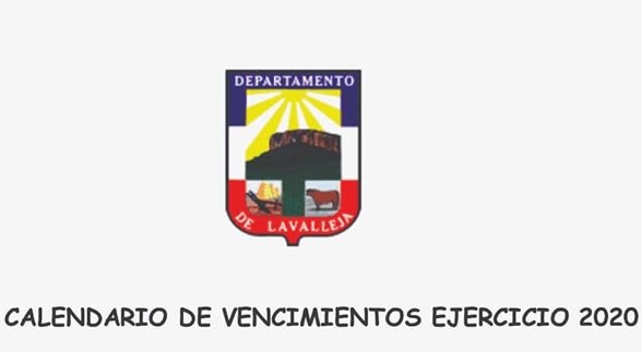 29.12.2019 Vencimientos de tributos correspondientes al año 2020 29.12.2019 Vencimientos de tributos correspondientes al año 2020
