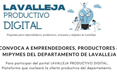 10.06.2020 Portal Lavalleja Productivo Digital abre convocatoria a emprendedores y productores del Departamento