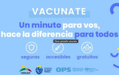 15.12.2020 Intendencia continúa con la campaña de vacunación para el departamento