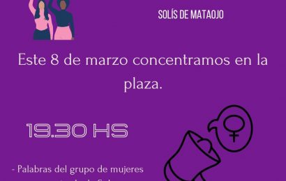 08.03.2023 Solís feminista convoca a una concentración por el Mes de la Mujer