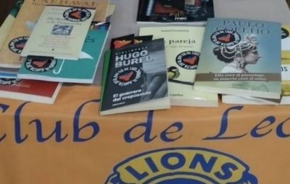 29.05.2023 El Club de Leones se sumó a las actividades del libro en la Casa de la Cultura