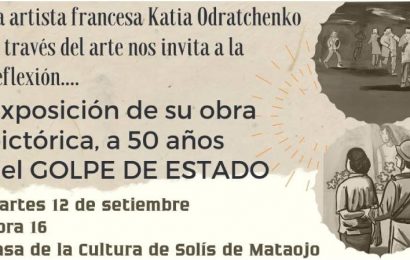 12.09.2023 Conmemoración a 50 años del Golpe de Estado: Exposición de Katia Odratchenko