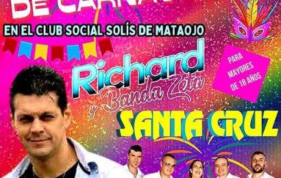 25.01.2024 Gran baile de carnaval en el Club Social Solís: Richard y Banda Zeta en vivo 25.01.2024 Gran baile de carnaval en el Club Social Solís: Richard y Banda Zeta en vivo